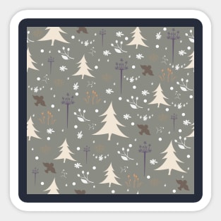 Winter Pattern Sticker